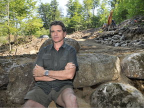 Files: Jean-Paul Murray is protesting the construction of private homes within the boundaries of Gatineau Park