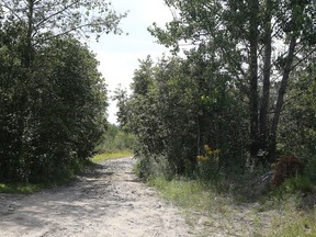 Land in Coniston which is slated to become a 5-five storey aparatment building in Sudbury, Ont. Gino Donato/Sudbury Star/Postmedia Network