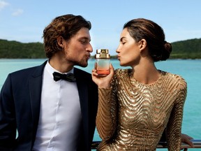 Wouter Peelen and Lily Aldridge star in Michael Kors' new fragrance campaign. (Michael Kors)