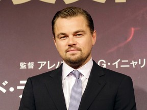 In this March 23, 2016 file photo, actor Leonardo DiCaprio poses during a photo session of the movie “The Revenant” in Tokyo. (AP Photo/Eugene Hoshiko, File)