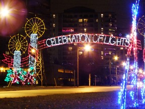 The annual Celebration of Lights festival at Sarnia's Centennial Park (Postmedia Network file photo)