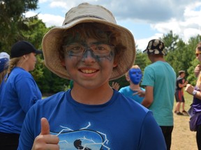 "(Camp Banting) makes you feel that you're not the only one with diabetes, you're not the special one cause everybody here has it, everybody here has something in common, said camper Eric Sears, 11. (Aidan Cox, Postmedia News)