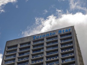 The Toronto Star building is shown in Toronto, Wednesday, June 8, 2016. (THE CANADIAN PRESS/Eduardo Lima)