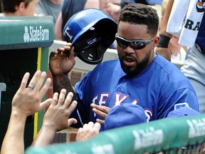 A person with direct knowledge of the medical decision says Prince Fielder will have to quit playing baseball after his second neck surgery. (David Banks/AP Photo/Files)