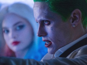 Margot Robbie as Harley Quinn and Jared Leto as The Joker in Suicide Squad. (Warner Bros. Pictures Handout photo)