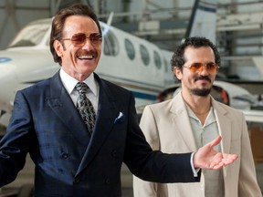 Bryan Cranston and John Leguizamo in a scene from The Infiltrator. (HANDOUT)