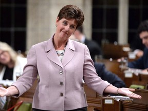 International Development Minister Marie-Claude Bibeau answers a question during question period in the House of Commons on Parliament Hill in Ottawa on Friday, June 17, 2016. (THE CANADIAN PRESS/Adrian Wyld)