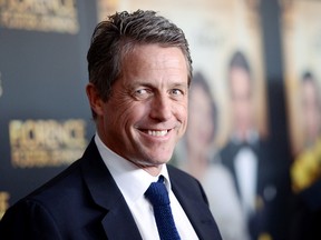 Actor Hugh Grant attends the premiere of "Florence Foster Jenkins" at AMC Loews Lincoln Square on Tuesday, Aug. 9, 2016, in New York. (Photo by Evan Agostini/Invision/AP)