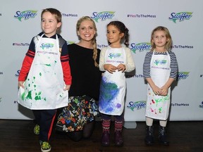 “I think it's really important that kids get involved in creative activities 
and make those messes,” says actress Sarah Michelle Gellar.