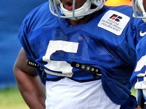 Toronto native Tevaun Smith of the Indianapolis Colts will make his NFL debut against the Buffalo Bills. (JOHN KRYK/Postmedia Network)