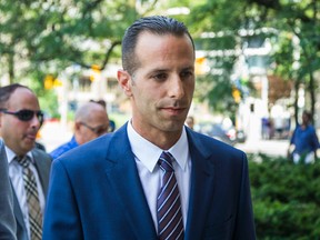 Alexander (Sandro) Lisi outside 361 University Ave, courthouse in Toronto on Thursday, August 11, 2016. (Ernest Doroszuk/Toronto Sun)