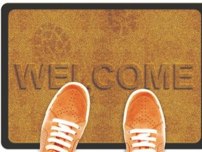 welcome mat