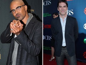 Shemar Moore and Thomas Gibson. (WENN.COM)