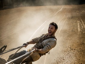 This image released by Paramount Pictures shows Jack Huston as Judah Ben-Hur in a scene from "Ben-Hur." (Philippe Antonello/Paramount Pictures)