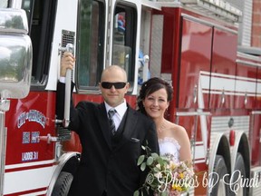 The Steinbach community is rallying around volunteer firefighter Dale Wiebe, who is dying of brain cancer, and his wife Jenean.