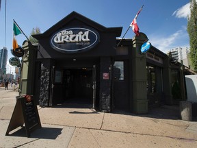 The Druid on Monday, August 15, 2016 in Edmonton.  The Druid is closing its doors on Saturday but it won't be for good. The ownership group is going to re-fit and re-brand the local watering hole to cater to the changing dynamics of Edmonton's nightlife. GREG SOUTHAM / Postmedia