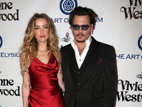 Amber Heard and Johnny Depp. (FayesVision/WENN.COM file photo)