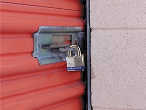 storage locker lock