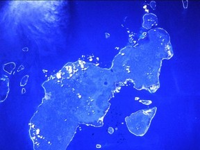 Space shuttle image of Jolo Island. (NASA /HO)