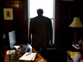 Silhouette of the friend who lives at 43 Blanchard Cres. in London, Ontario. (CRAIG GLOVER, The London Free Press)