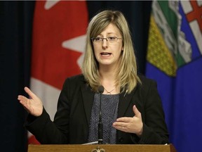 Stephanie McLean, minister of service Alberta and status of women, made the announcement last week, allowing victims of domestic violence to end lease agreements. File photo