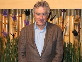 Robert DeNiro at the world's first Nobu Hotel restaurant and lounge at Caesars Palace Las Vegas celebrates official opening with a poolside party and concert featuring Ed Sheeran on April 28, 2016. (Judy Eddy/WENN.com)