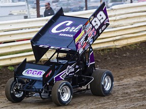 Edmonton racer Skylar Gee, shown here at the 2014 race and long a fixture at the Gold Cup, will be back for this year's race Aug. 26 & 27 at Castrol Raceway. (File)