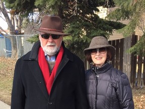 Former Spruce Grove Mayor George Cuff and his wife Arliss. Cuff will lead a review into Alberta Motor Vehicle Industry Council (AMVIC), after there were concerns raised there is not enough consumer protection in the industry. - File photo