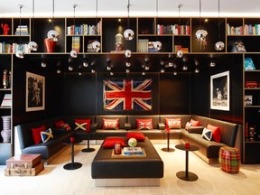 Filled with books and unique objects that reflect aspects of traditional British heritage, Hotel citizenM’s love for quirky details will delight guests from all over the world.