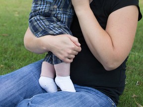Jillian O'Connor and Declan at 6 months old Wayne Cuddington/ Postmedia
