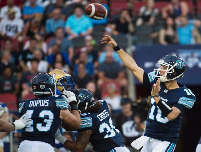 Argos release quarterback Logan Kilgore 