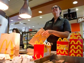 Ashley Catala, a manager at the McDonald?s restaurant at Highbury Avenue and Hamilton Road, says a new program spearheaded by Fanshawe College is ?an exciting opportunity? to work toward a college degree. (CRAIG GLOVER, The London Free Press)