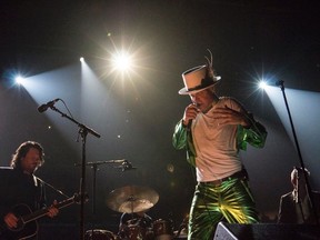 The Tragically Hip performing at the Canadian Tire Centre in Ottawa on Thursday August 18, 2016. Errol McGihon/Postmedia