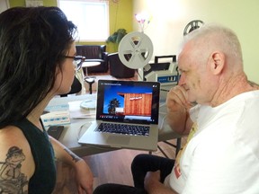Imogen Clendinning will bring her collection of horror movie videotapes to found footage workshop at North Bay's Near North Mobile Media Lab. Co-facilitator Dermot Wilson will help participants transform old film footage into new art.
Maurice Switzer / For The Nugget