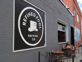 The original Davis Street location for the Refined Fool craft brewery is show on Monday August 22, 2016 in Sarnia, Ont. (Paul Morden/Sarnia Observer)