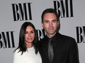 Courteney Cox and Johnny McDaid. (WENN.COM)