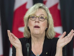 Green Party Leader Elizabeth May (THE CANADIAN PRESS)