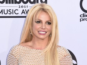 This file photo taken on May 17, 2015 shows singer Britney Spears at the 2015 Billboard Music Awards at the MGM Grand Garden Arena in Las Vegas, Nevada.(AFP PHOTO/ROBYN BECKROBYN BECK/AFP/Getty Images)