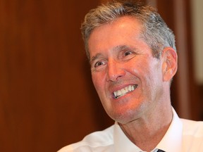 Premier Brian Pallister said he's busy this weekend, but wishes the organizers of the Portage la Prairie Pride parade the best of luck. (Brian Donogh/Winnipeg Sun file photo)