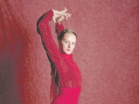 Lia Grainger, a Vancouver native now living in Seville, Spain, is featured in Audacia: An Evening of Bold Flamenco Music and Dance, on at The ARTS Project Friday. (Oscar Pantalone/Special to Postmedia News)