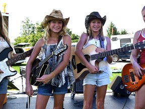 Small Town Girls perform at the Tillsonburg Tri-County Fair on Saturday, August 20, 2016. (CHRIS ABBOTT/TILLSONBURG NEWS)