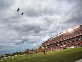 Flyby at TD place Thursday. Errol McGihon/Postmedia