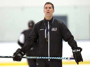The Avalanche hired Jared Bednar as their new head coach on Thursday, Aug. 25, 2016. The 44-year-old Bednar won the AHL's Calder Cup championship as coach of the Lake Erie Monsters last season. (Chuck Crow/The Cleveland Plain Dealer via AP)