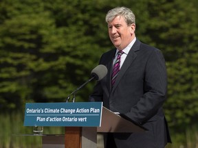 Minister of the Environment and Climate Change Glen Murray. (THE CANADIAN PRESS/Mark Blinch)