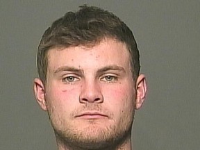 Winnipeg police are looking for William Jonathon Bonwick, 23, in connection with an aggravated assault that occurred Aug. 3, 2016. (WINNIPEG POLICE SERVICE PHOTO)