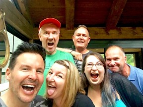 Laura Watson, husband Brian, cousin Jeff and sister Chandelle spent four days at Colin and Justin’s Plan B cottage resort courtesy of a Toronto Sun/24 Hours reader contest.