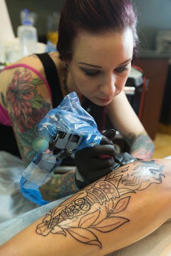 Healing with Ink - Edmonton Tattoo Artist Helps Breast Cancer Survivors  Heal With Ink - WesternWheel.ca