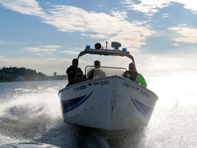 Police marine unit. (courtesy Ottawa Police Service)