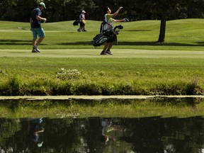 There has been some excitement in Edmonton golf this year including the Inaugural Oil Country Championship on the Mackenzie Tour, but recreational use on local courses has taken a hit this summer. (Ian Kucerak)