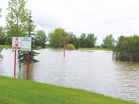 Flooding at Northview Pond